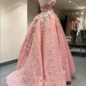 High Low Lace Prom Dress